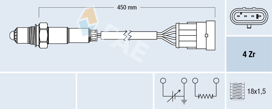 FAE Lambda-sonde 77159