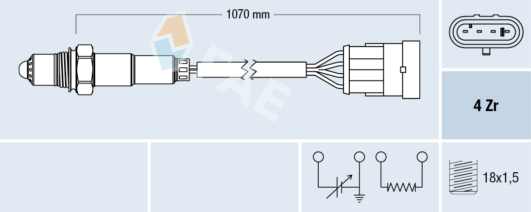 FAE Lambda-sonde 77161