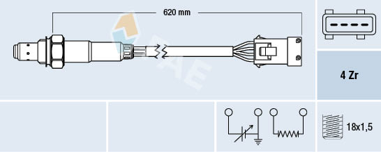 FAE Lambda-sonde 77163