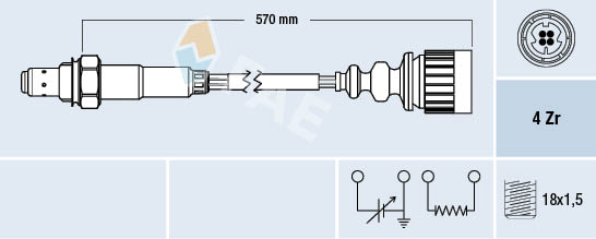 FAE Lambda-sonde 77173