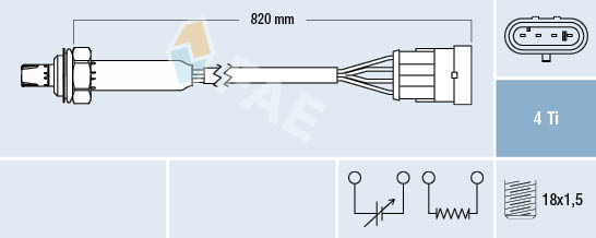 FAE Lambda-sonde 77184