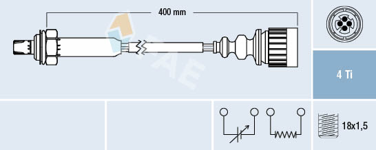 FAE Lambda-sonde 77187