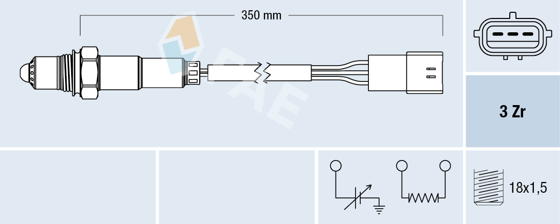 FAE Lambda-sonde 77191