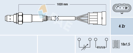 FAE Lambda-sonde 77192