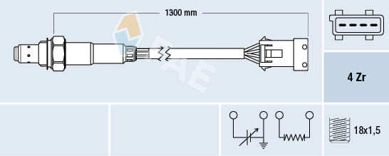 FAE Lambda-sonde 77210