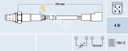 FAE Lambda-sonde 77212