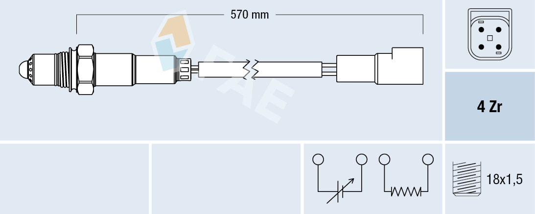 FAE Lambda-sonde 77212
