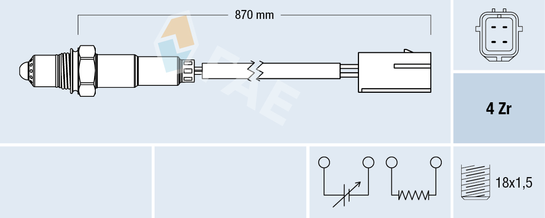 FAE Lambda-sonde 77214