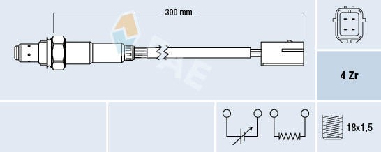 FAE Lambda-sonde 77215