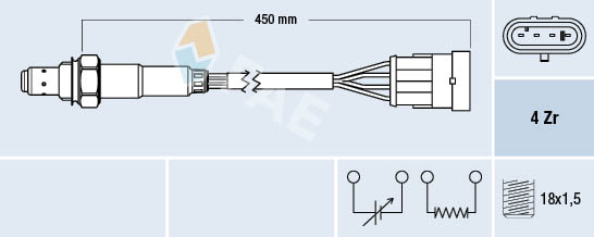 FAE Lambda-sonde 77218