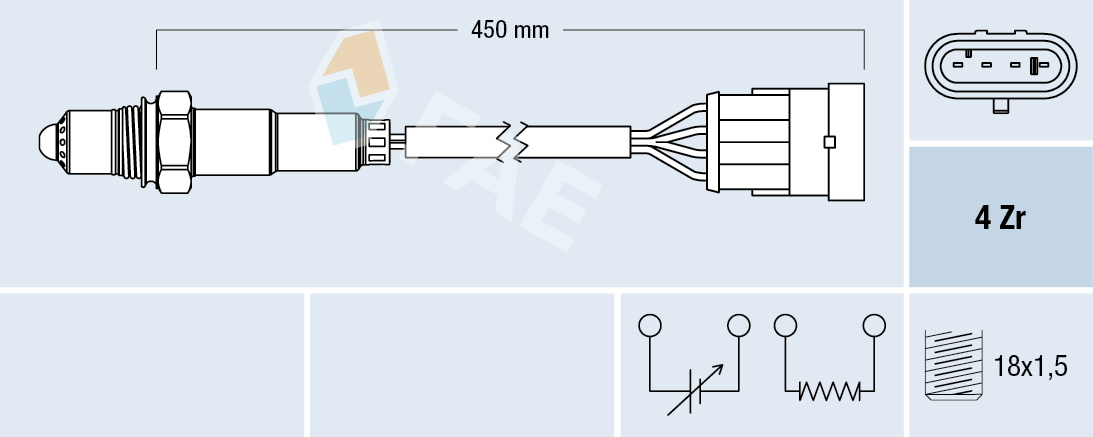 FAE Lambda-sonde 77218