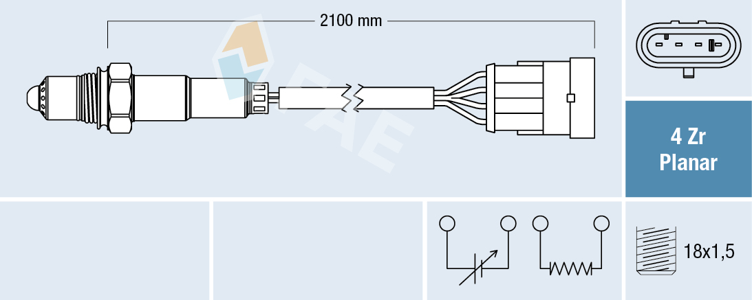 FAE Lambda-sonde 77227