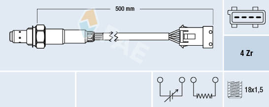 FAE Lambda-sonde 77232