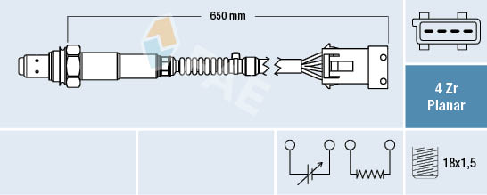 FAE Lambda-sonde 77233