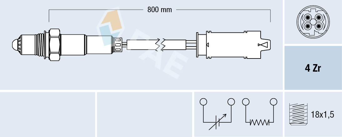 FAE Lambda-sonde 77237
