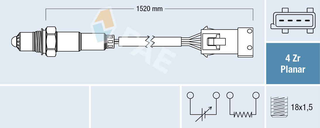 FAE Lambda-sonde 77242