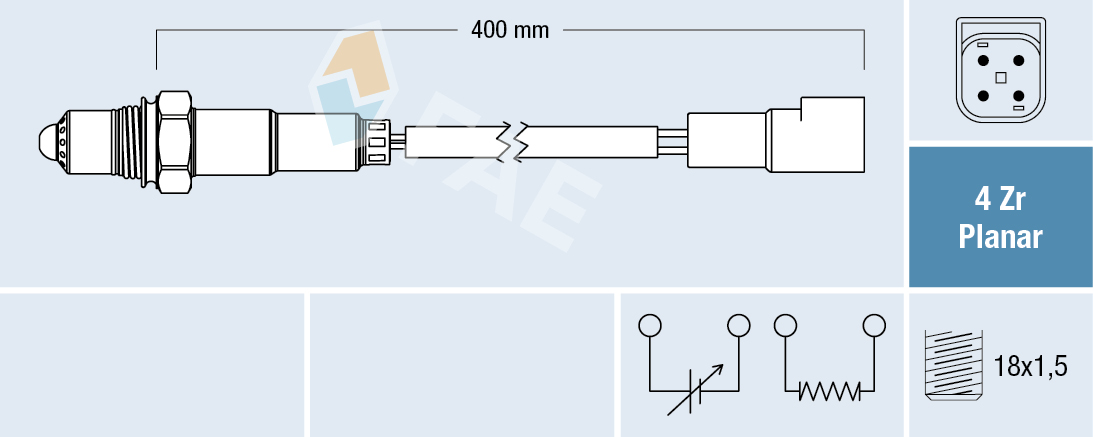 FAE Lambda-sonde 77244
