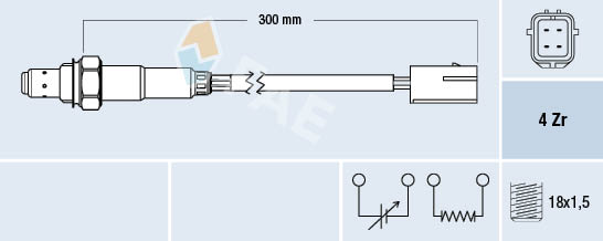 FAE Lambda-sonde 77254