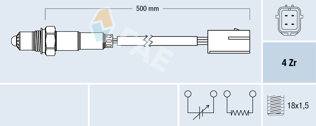 FAE Lambda-sonde 77255