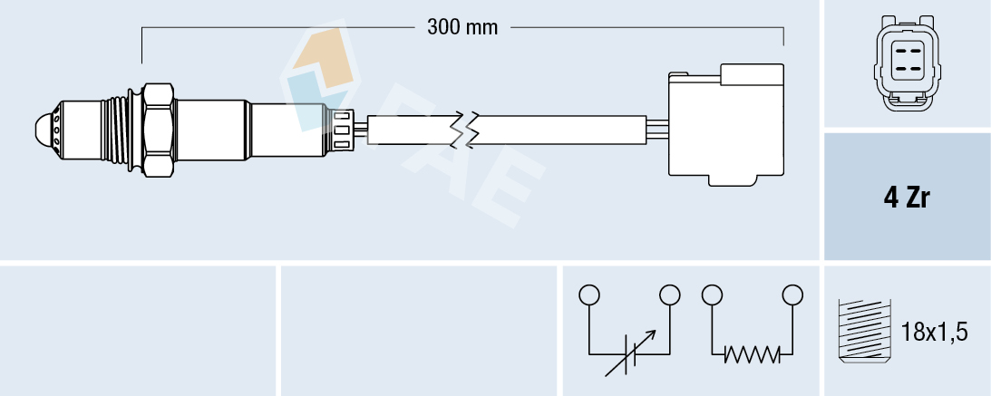 FAE Lambda-sonde 77261
