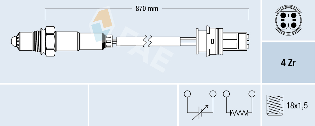 FAE Lambda-sonde 77274