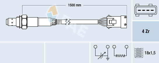 FAE Lambda-sonde 77286