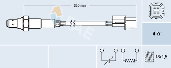 FAE Lambda-sonde 77287