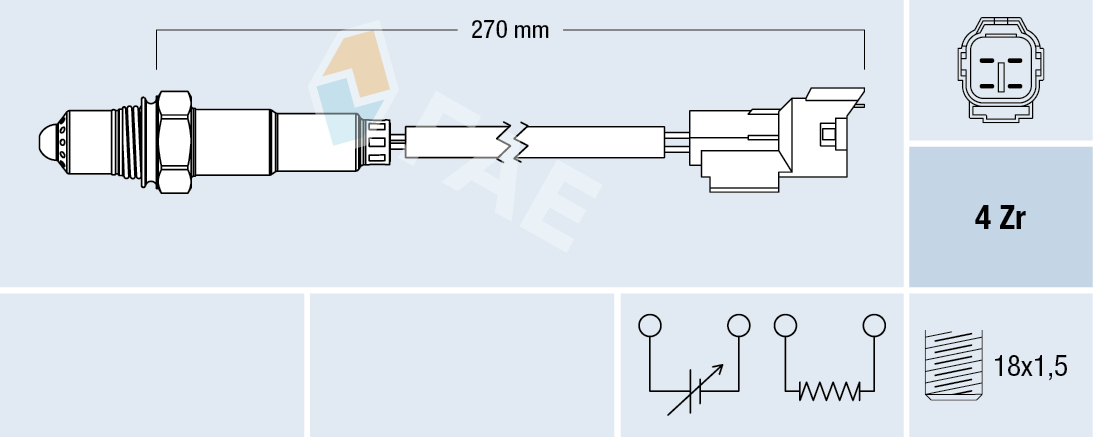 FAE Lambda-sonde 77296