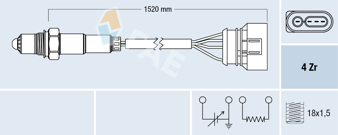 FAE Lambda-sonde 77301