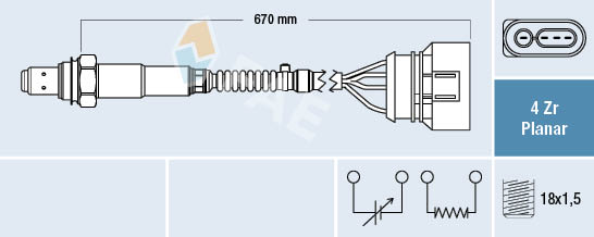 FAE Lambda-sonde 77302