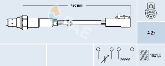 FAE Lambda-sonde 77305