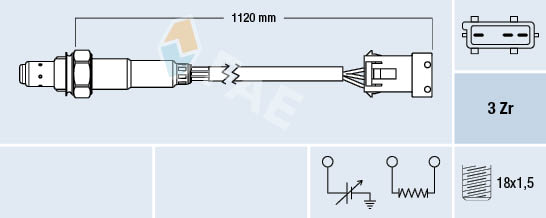 FAE Lambda-sonde 77307