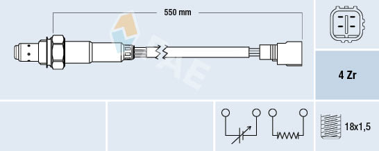 FAE Lambda-sonde 77310