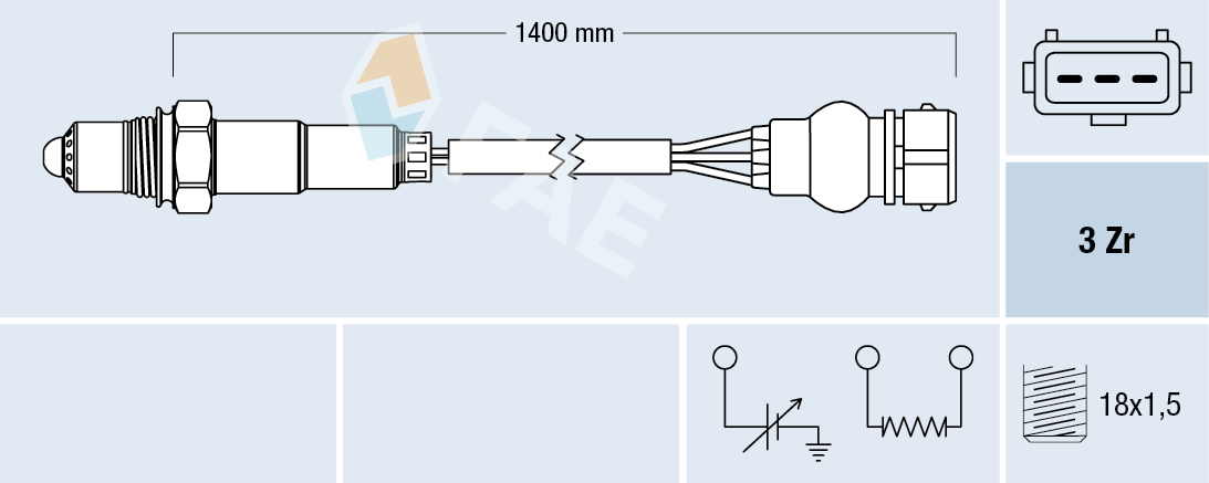 FAE Lambda-sonde 77317