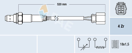 FAE Lambda-sonde 77318