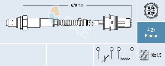 FAE Lambda-sonde 77328