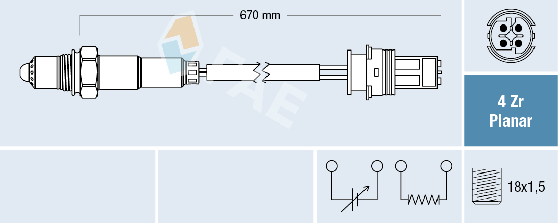 FAE Lambda-sonde 77328