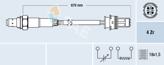 FAE Lambda-sonde 77329