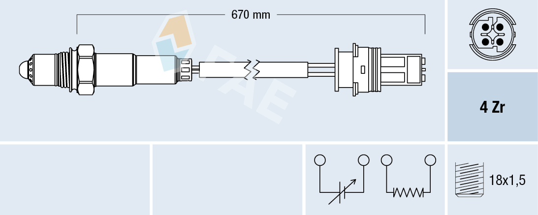 FAE Lambda-sonde 77329