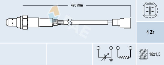 FAE Lambda-sonde 77331