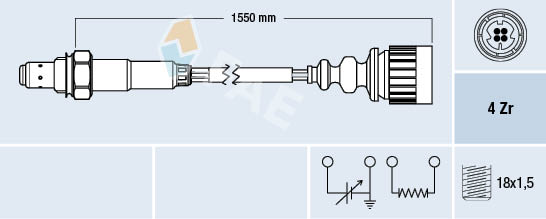 FAE Lambda-sonde 77337