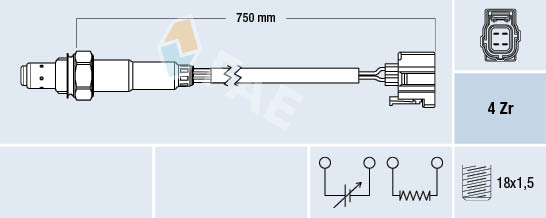 FAE Lambda-sonde 77339