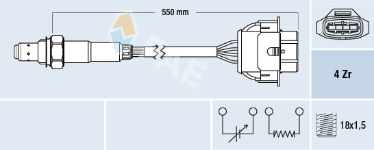 FAE Lambda-sonde 77342