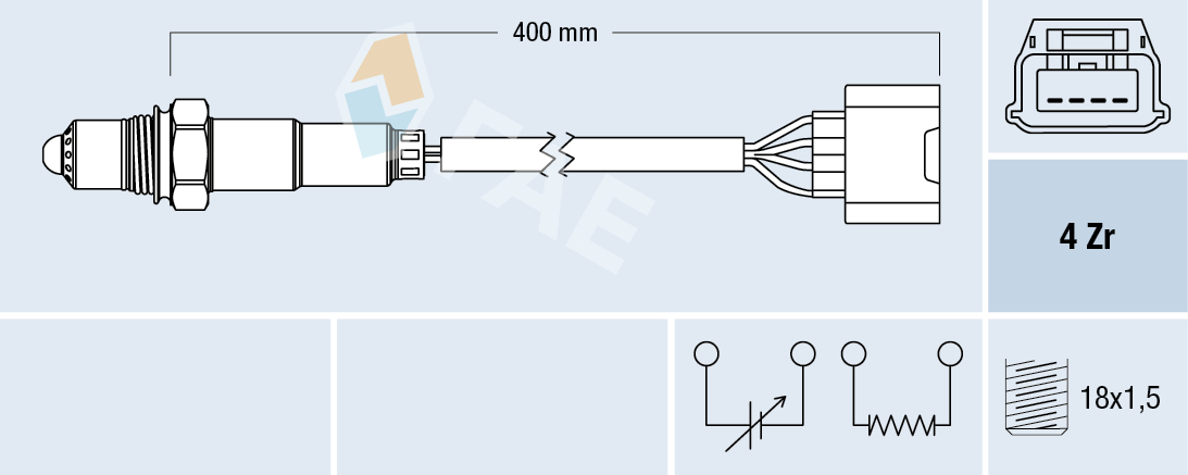 FAE Lambda-sonde 77345