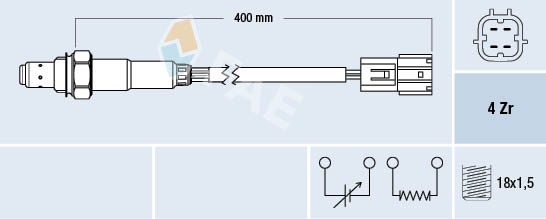 FAE Lambda-sonde 77346