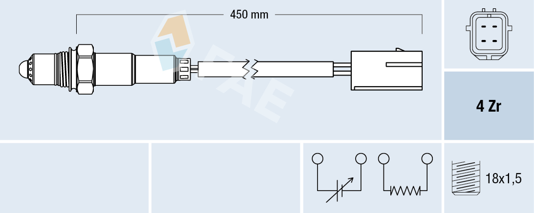 FAE Lambda-sonde 77348