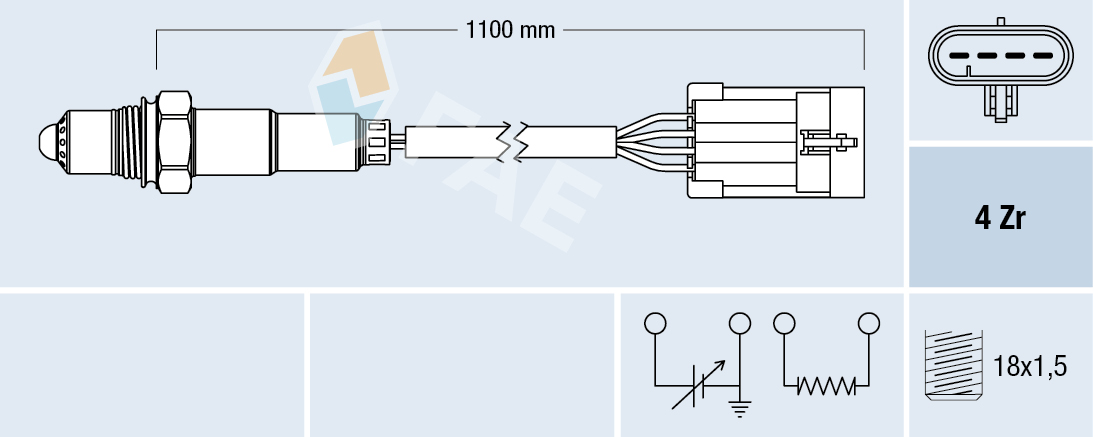 FAE Lambda-sonde 77361