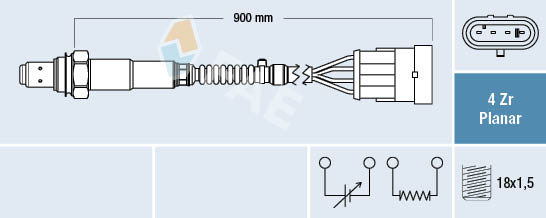 FAE Lambda-sonde 77362