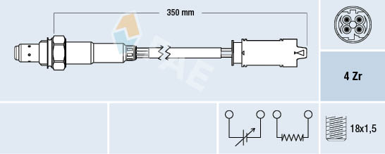 FAE Lambda-sonde 77368