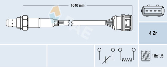 FAE Lambda-sonde 77373